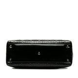 Dior Large Patent Cannage Lady Dior (SHG-LBSYp7)