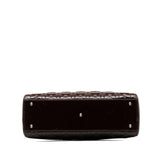 Dior Large Patent Cannage Lady Dior (SHG-LkCHAo)