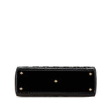 Dior Large Patent Cannage Lady Dior (SHG-x8FAaX)