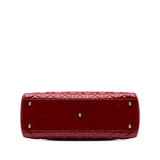 Dior Large Patent Cannage Lady Dior