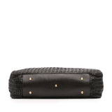 Dior Large Woven Lambskin Lady Dior Soft Shopping Tote