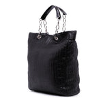 Dior Large Woven Lambskin Lady Dior Soft Shopping Tote