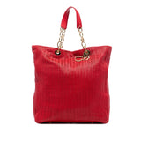 Dior Large Woven Lambskin Lady Dior Soft Shopping Tote