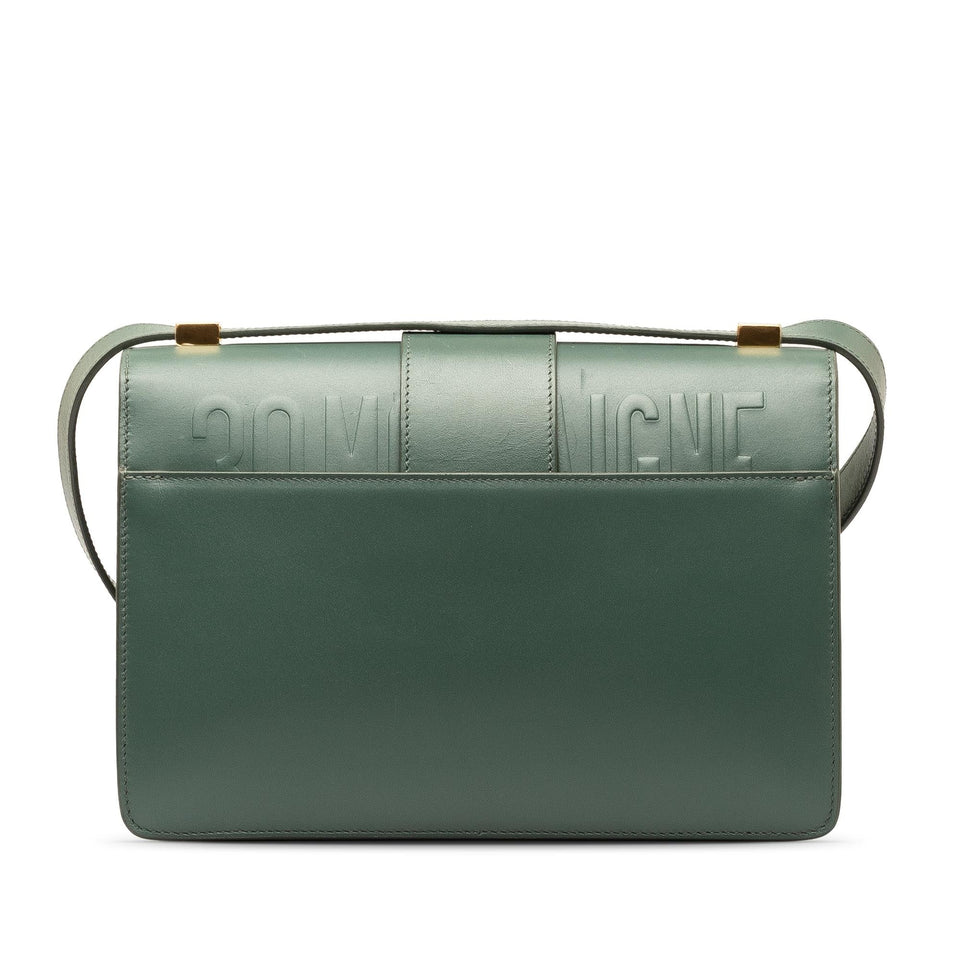 Dior Leather 30 Montaigne Flap Bag (SHG-0InONF)