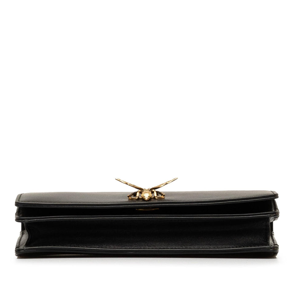 Dior Leather Bee Clutch (SHG-z1s8eD)