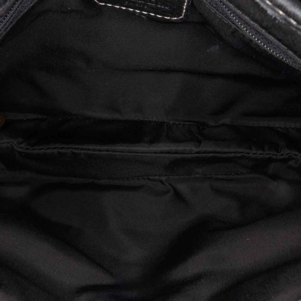 Dior Leather Double Saddle Bag (SHG-OxgLEJ)