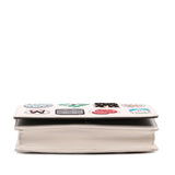Dior Leather Patch Embellished Wallet on Chain