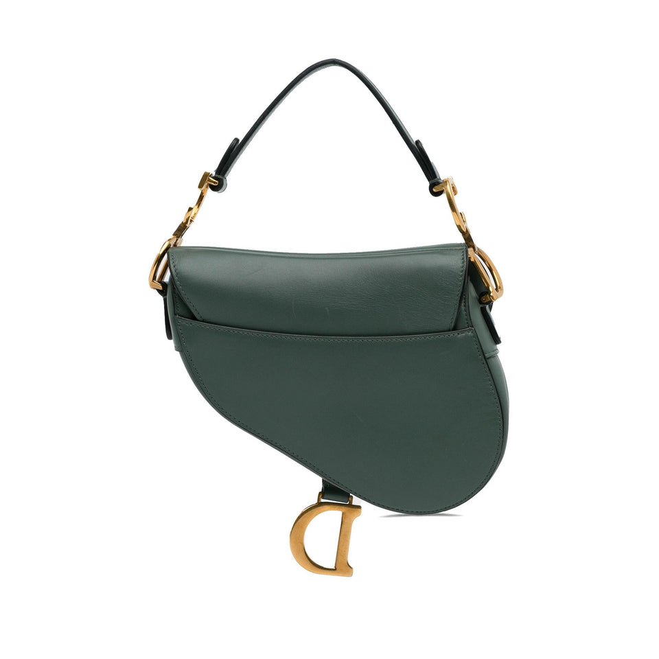 Dior Leather Saddle Bag (SHG-NOA7k1)