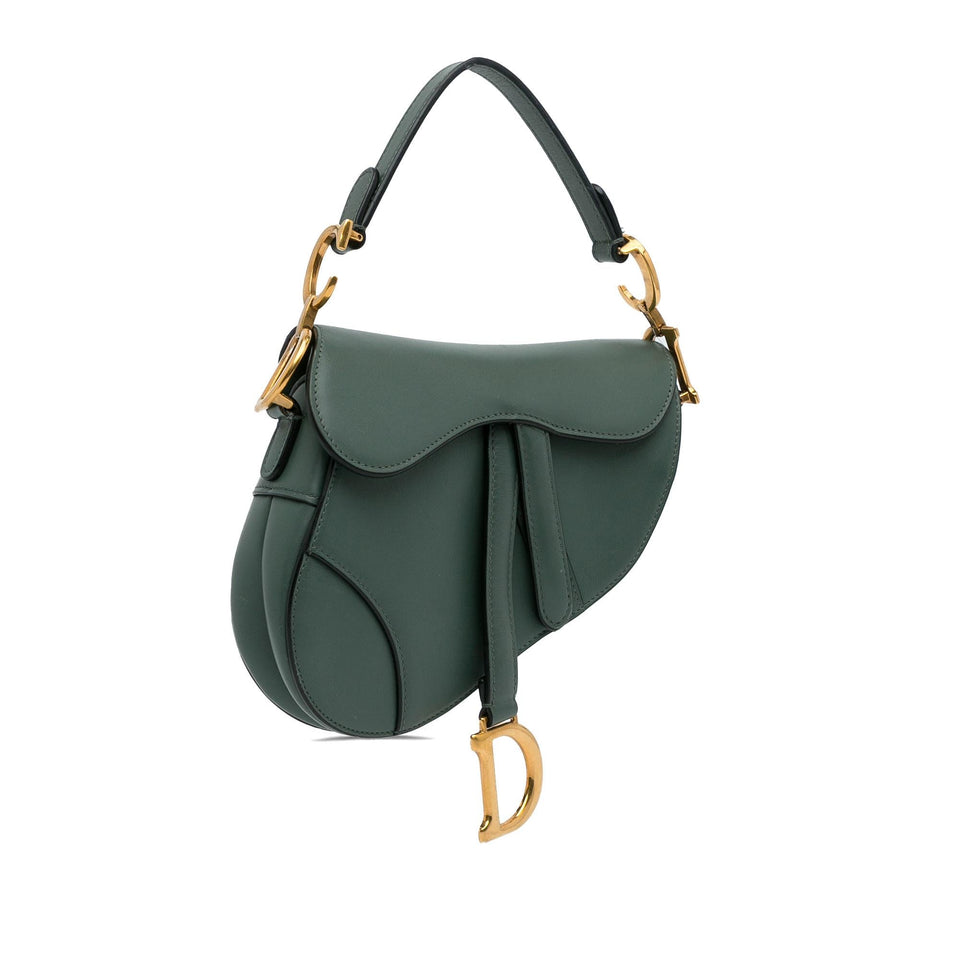 Dior Leather Saddle Bag (SHG-NOA7k1)