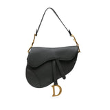 Dior Leather Saddle Bag