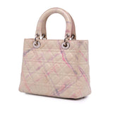 Dior Limited Edition Medium Lambskin Cannage Lady Dior