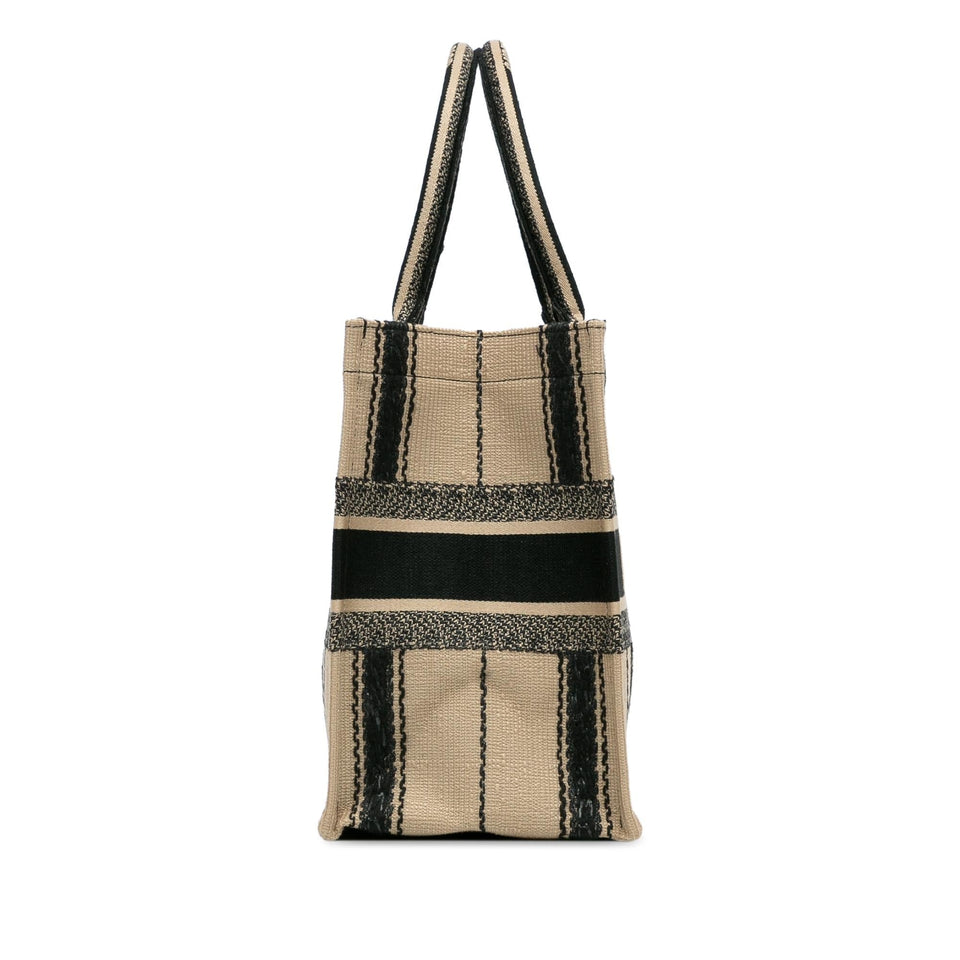 Dior Medium Bayadere Book Tote (SHG-LUu9wh)
