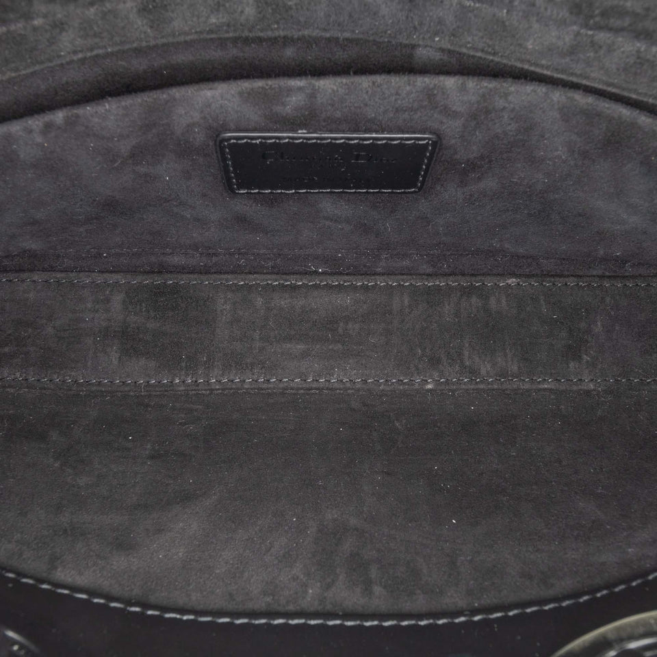 Dior Medium Calfskin Cannage Diamond Lady D Joy (SHG-0FjalQ)