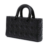 Dior Medium Calfskin Cannage Diamond Lady D Joy (SHG-0FjalQ)