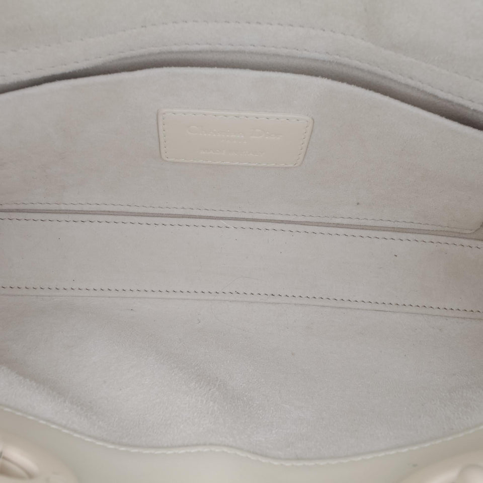 Dior Medium Calfskin Cannage Diamond Lady D Joy
