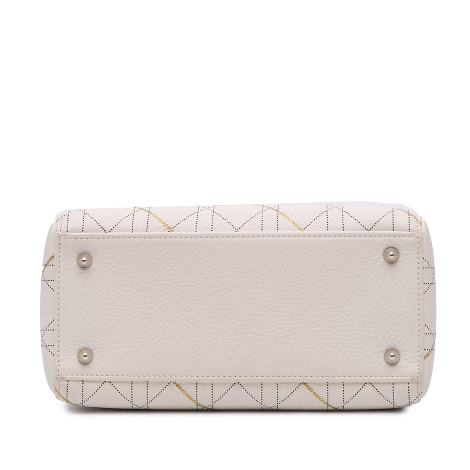 Dior Medium Calfskin Cannage Print Lady Dior