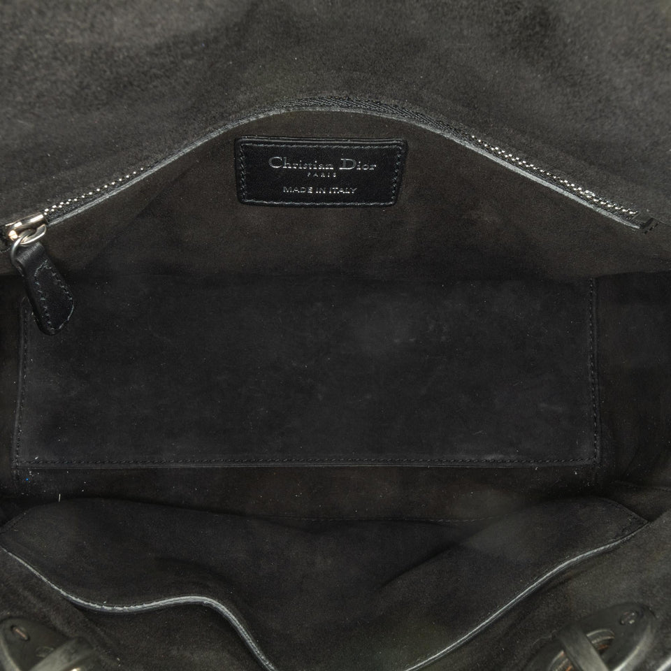 Dior Medium Calfskin Checkered Lady Dior