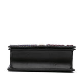 Dior Medium Calfskin Crystal Embroidered Diorama Flap