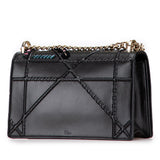 Dior Medium Calfskin Crystal Embroidered Diorama Flap