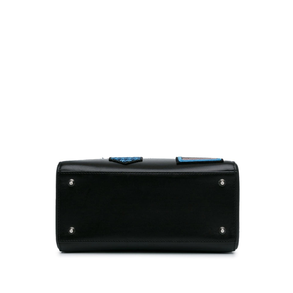 Dior Medium Calfskin Patch Embellished Lady Dior (SHG-ToARgO)