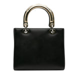 Dior Medium Calfskin Patch Embellished Lady Dior (SHG-GqmXKc)