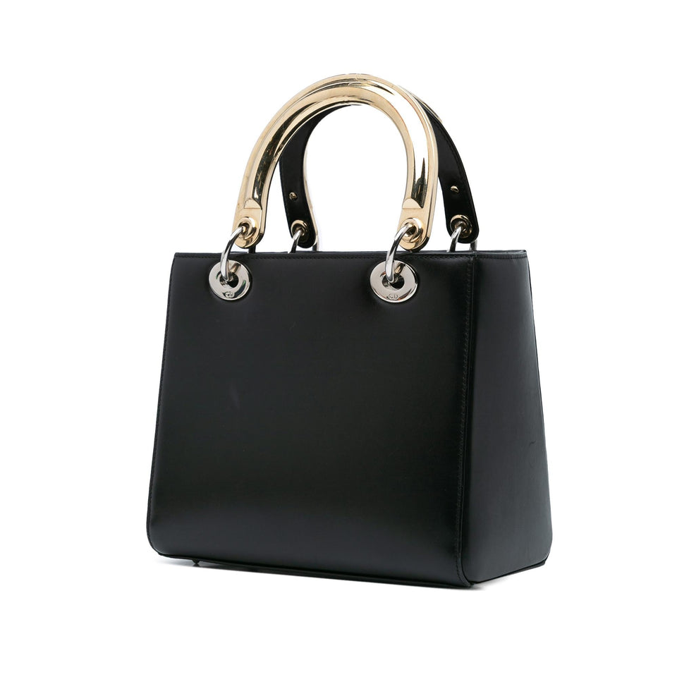 Dior Medium Calfskin Patch Embellished Lady Dior