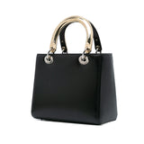 Dior Medium Calfskin Patch Embellished Lady Dior