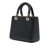 Dior Medium Calfskin Pockets Lady Dior (SHG-8Wnrer)