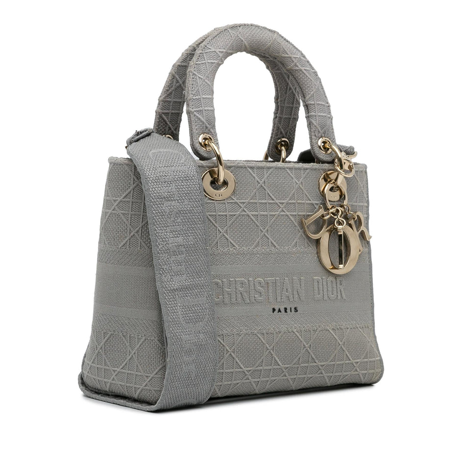 Dior Medium Cannage Lady D-Lite (SHG-VBMPDY)