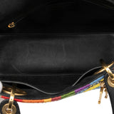 Dior Medium Canvas Beaded and Embroidered Tarot Judgment Lady Dior