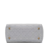 Dior Medium Canvas Cannage Lady D Lite