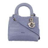 Dior Medium Canvas Cannage Lady D Lite