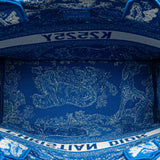Dior Medium Canvas Embroidered Dioriviera Toile De Jouy Book Tote