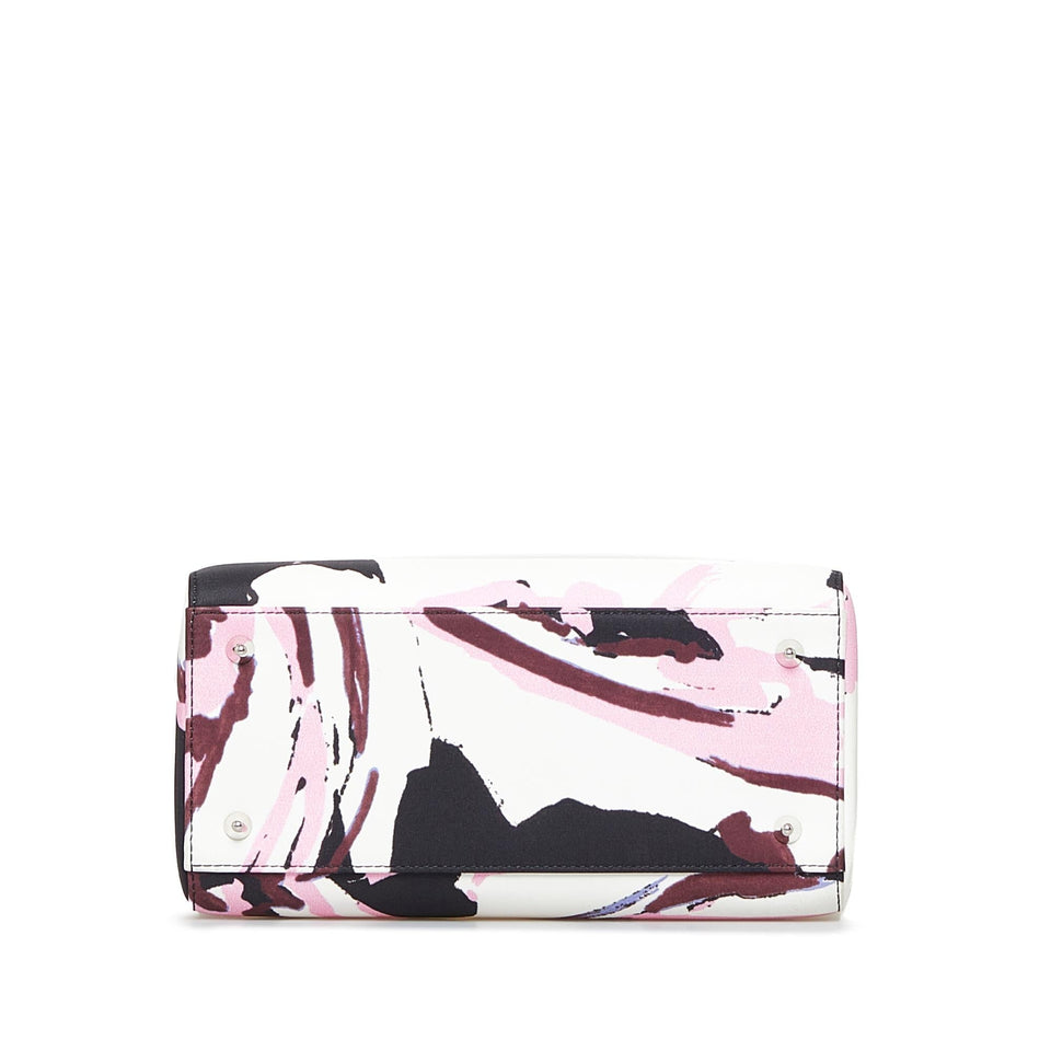 Dior Medium Canvas Floral Graffiti Lady Dior