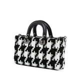 Dior Medium Canvas Macro Houndstooth Lady D Joy