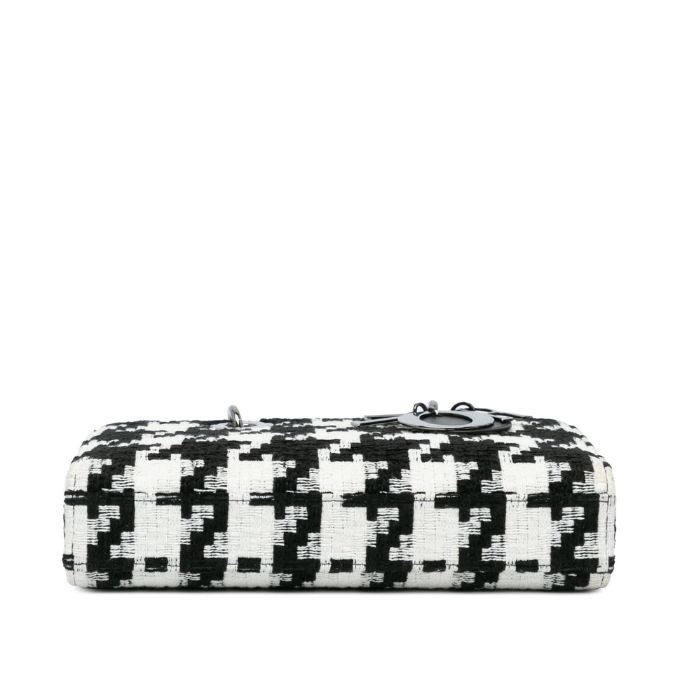 Dior Medium Canvas Macro Houndstooth Lady D Joy