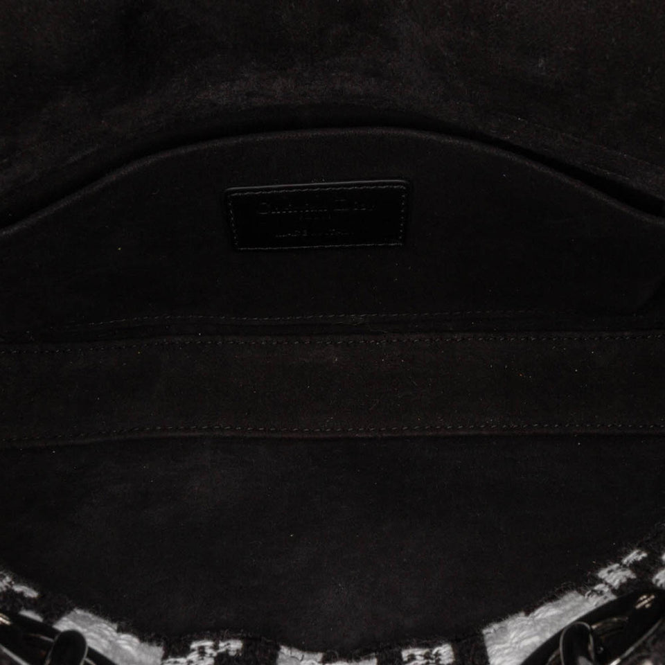 Dior Medium Canvas Macro Houndstooth Lady D Joy