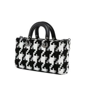 Dior Medium Canvas Macro Houndstooth Lady D Joy