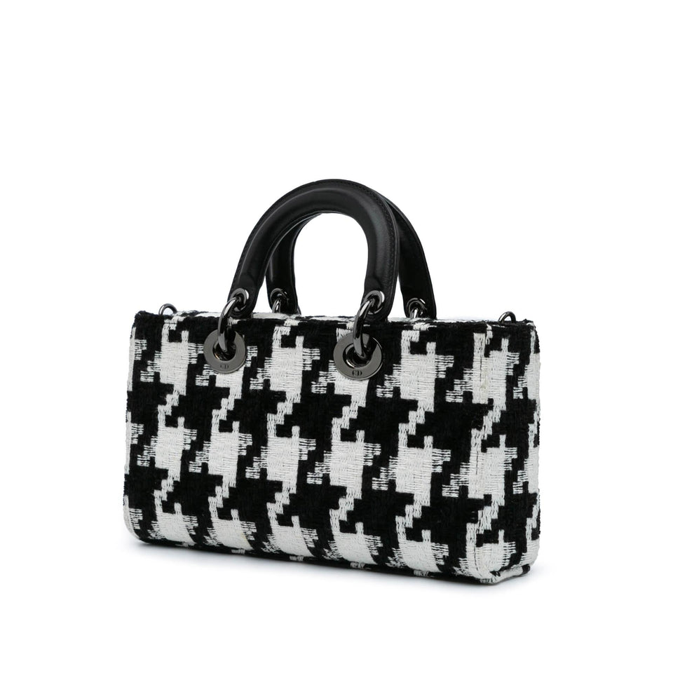 Dior Medium Canvas Macro Houndstooth Lady D Joy