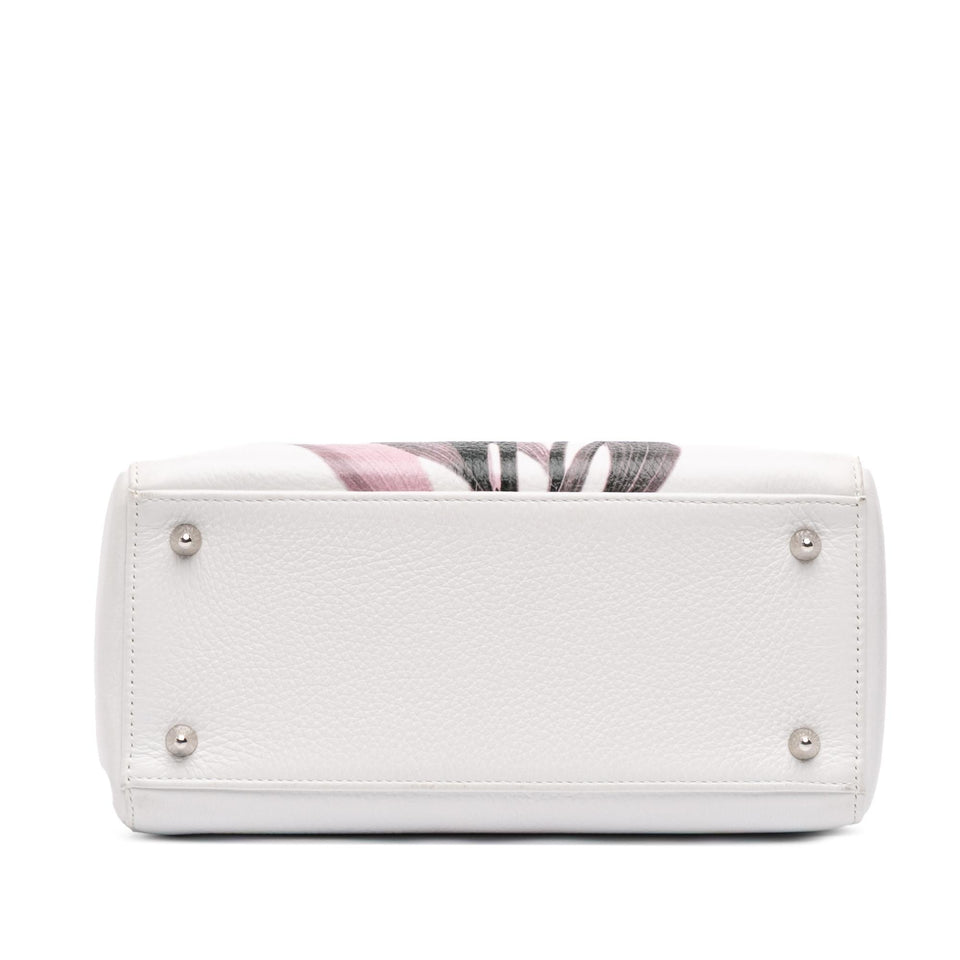 Dior Medium Deerskin Floral Printed Lady Dior