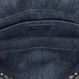 Dior Medium Denim Cannage Eyelet Lady D Joy