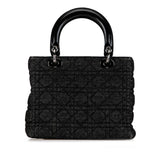 Dior Medium Denim Cannage Lady Dior (SHG-1ANWVA)