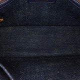 Dior Medium Denim Floral Caro Bag