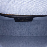 Dior Medium Denim Macrocannage Caro Bag
