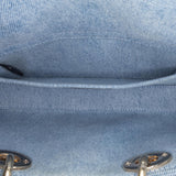 Dior Medium Denim Macrocannage Lady D Joy Satchel