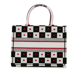 Dior Medium Dioramour D-Chess Book Tote