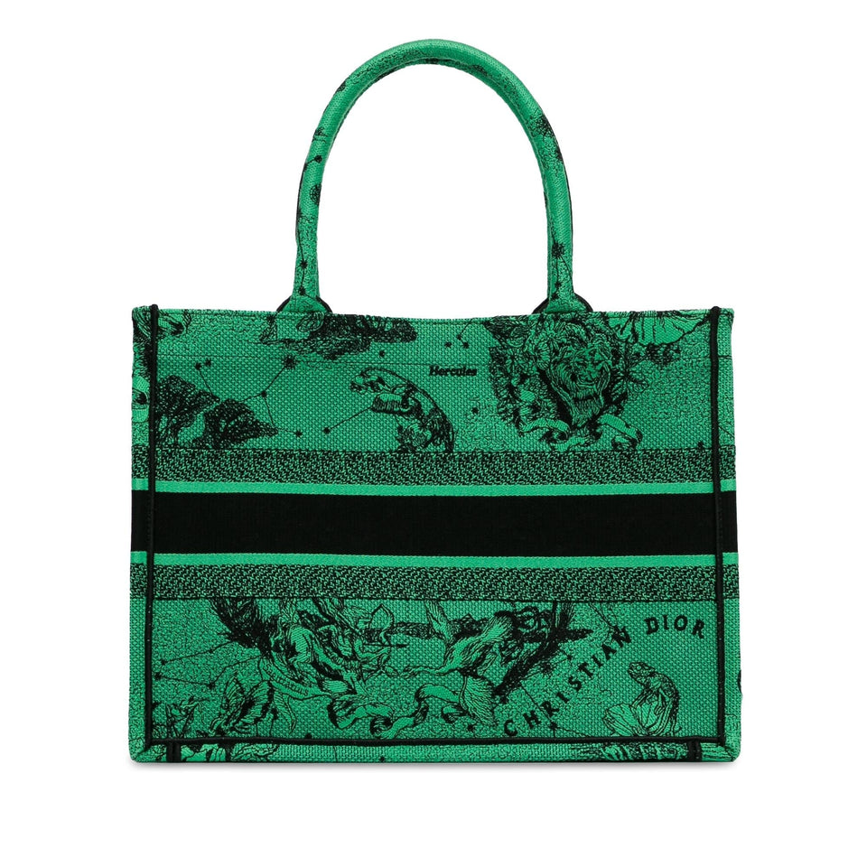 Dior Medium Embroidered Canvas Book Tote (SHG-M5oFGi)