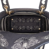 Dior Medium Embroidered Canvas Cornely Lady D Lite