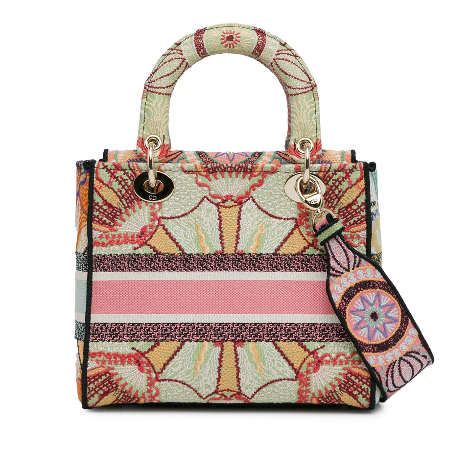 Dior Medium Embroidered In Lights Lady D-Lite (SHG-SQ6wEf)