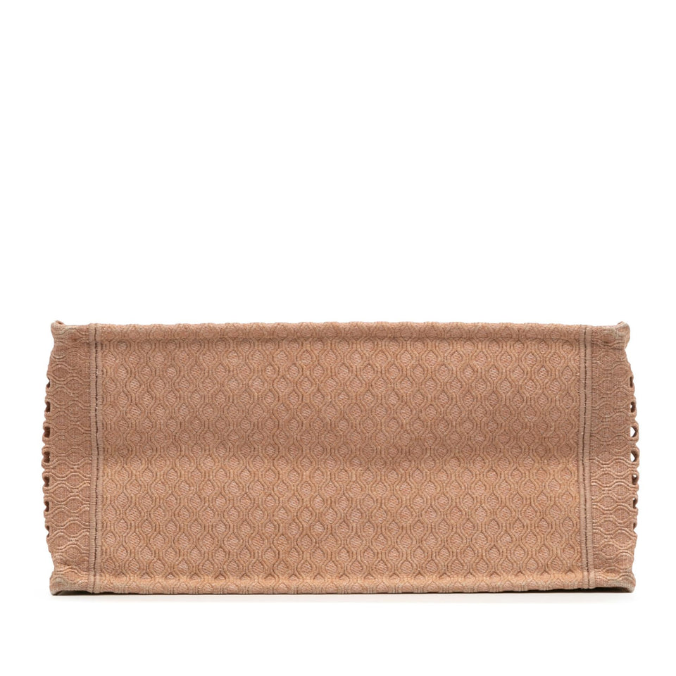 Dior Medium Embroidered Mesh Book Tote